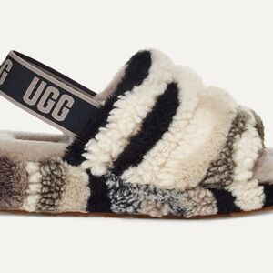 UGG Fluff Yeah Slide Cali Collage size 6